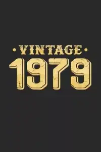 在飛比找博客來優惠-Vintage 1979: 6x9 Born in 1979