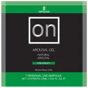 Sensuva On Arousal Gel Spearmint 6 ml Single Use Packet - Free Shipping
