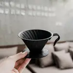 HARIO V60黑金金屬濾杯 VDM-02-MB 1~4人份 日本製造