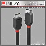 LINDY 林帝 BLACK LINE DISPLAYPORT 1.2版 公 TO 公 傳輸線 36492 36493