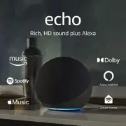 Amazon Echo Dot 4th Gen Smart speaker with Alexa Voice Control - Charcoal *NEW*