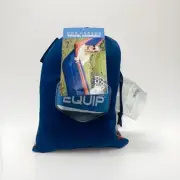 EQUIP Nylon Mosquito Hammock with Attached Bug Net 1 Person Blue Red