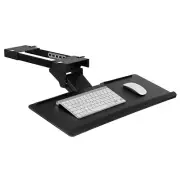 Mount-It! Under Desk Computer Keyboard and Mouse Tray Black (MI-7135)