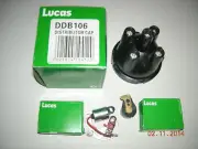 LUCAS MG MGB MIDGET SPRITE LUCAS TUNE UP KIT POINTS CONDENSER ROTOR