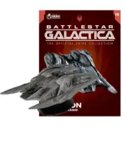BATTLESTAR GALACTICA COLLECTION EDITION 19 - CYLON HEAVY RAIDER