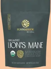 Be Well Organic Lion's Mane Mushroom Powder Drink