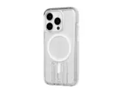 Tech21 EvoCrystal Kick w/MagSafe - iPhone 15 Pro - White