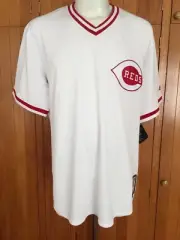 Cincinnati Reds 1975 Home Jersey #5 Johnny Bench Size 2XL Cooperstown Majestic