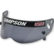 Simpson Safety 1021-17 Smoke Racing Helmet Shield for X Bandit Diamondback RX
