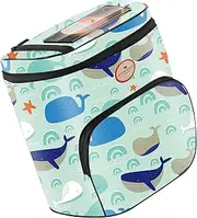 Mountain Bike Bag, Oxford Insulated Bike Handlebar Bag with TPU Touch Screen, Bicycles Panniers, Cycling Accessories for Front, Seats, and Back Seats