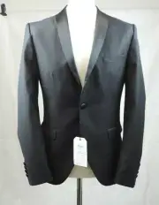 Selected Homme Subzero Tadlucas Tux Black Blazer Size 42R rrp £120 CR192 AA 04
