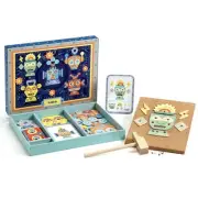 Djeco Robots Tap Tap Wooden Tap Tap Shapes