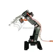 6DOF Mechanical Robot Arm Frame Clamp Claw Mount for Robotics Raspberry#