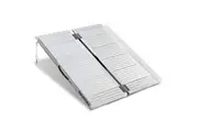 EQUIPMED 91cm Portable Folding Aluminium Access Ramp, 272kg Rated, for Wheelchair, Mobility Scooter, Rollator