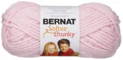 Bernat Softee Chunky Yarn-Baby Pink 161128-28418