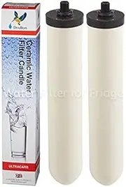 2X Doulton UltraCarb W9123006 Ceramic Drinking Water Filter Cartridge Candle 10"