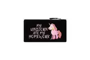 Grindstore My Unicorn Ate My Homework Pencil Case (Black) (One Size)