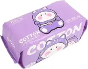 1 Pack for Face Foam Microfiber Makeup Remover Towels Facial Cotton Tissue Face Wash Micellar Exfoliating Cotton Pads Makeup Remover Mascara Face Towelettes Washable Combed Cotton