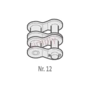 Renold BB 16B-2-NO12 BS Duplex Chain Sng Cranked Cottered Link 1 inch Pitch