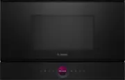 Bosch BFL7221B1, Series 8, built-in microwave, black, free shipping Worldide
