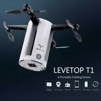 在飛比找有閑購物優惠-美國LEVETOP 隨身空拍機 無人機 自拍 攝影 T1 1