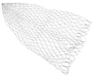 Replacement Fishing Net, Fibre Fishing Net Replacement Netting Portable Landing Nets for Fishing Lightweight Fish Landing Net Durable Fishing Net