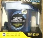 Zerowater 5 stage advanced filtration. 7-Cup Pitcher 33% more Filter Life - New