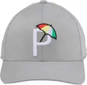 Palmer P Cap by Puma - Palmer Logo Puma Gray Hat - Free Palmer Lapel Pin