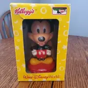 Kellogg’s Keebler Mickey Mouse Bobble Head NIB 2002 walt disney world Collect