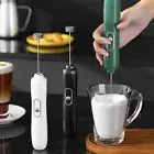 Electric Milk Frother Handheld Drink Foamer Coffee Mixer Egg Beater Wh###