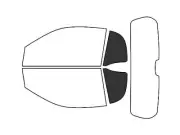 Rvinyl Window Tint Kit Fits Smart Fortwo 2008-2015 (Convertible)