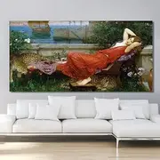 5D Diamond Painting Kits for Adults and Kids William Waterhouse《Ariadne》 DIY Full Drill Diamond Painting