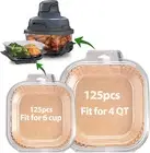 Disposable Air Fryer Liners for Ninja Crispi - 250 Non-Stick Accessories