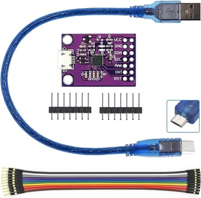 WWZMDiB CP2112 Adapter Micro USB to SMBus I2C Communication with Wires