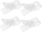 iplusmile 4pcs Windproof Clothespins for Drying Clothes Thickened Clips for Towel Quilt and Blankets Clothes Fixator for Indoor and Outdoor Use