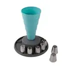 Detachable Piping Bags Stand Plastic Frosting Bag Holder Baking Accessories