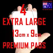 CAREMAX TENS EMS compatible ELECTRODE PADS - 13cm x 9cm x 4 EXTRA LARGE PADS