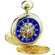 Retro and Modern Harmony Pocket Watch Mechanical Manual Winding Skeleton Class