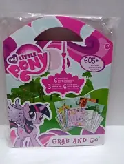MY LITTLE PONY: 605 Stickers/3 Play Scenes/6 Coloring + 6 Activity Sheets!