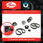 Drive Belt Kit fits AUDI Q7 4MB 3.0 15 to 19 CREC Set Gates Quality Guaranteed