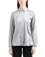 Emporio Armani Button Up Shirt in Stretch Silk