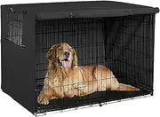 Dog Kennel,Kennel for Dogs with Ventilation Window Design | Dog Enclosure Covers Made of 210D Silver Coated Oxford Fabric Can Withstand Weather Znet-au