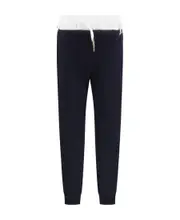 logo-print cotton track pants 12,14Y,10Y Black