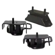 K0847 Engine&Trans Mount Set 3PCS FOR Isuzu Amigo 92-93 2.3L/ 92-94 2.6L 2WD (for: Isuzu)