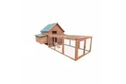 YES4PETS XL Chicken Coop Rabbit Hutch Ferret Cage Hen Chook House With Run