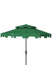 Safavieh Indoor/Outdoor Zimmerman 9Ft Dbletop Umbrella