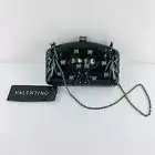 NWT auth VALENTINO GARAVANI hardshell Rockstud PVC clutch purse / BAG $3865