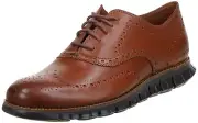 Cole Haan Men's Zerogrand Wing OX Oxford, british tan leather/java, 9.5 M US