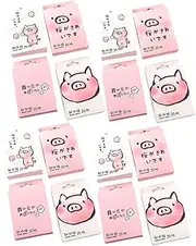 KOMBIUDA 2sets Woundplast Adhesive Bandages Breathable Hemostasis Stickers First Aid Kit Piggy Style Random Pattern 80pcs*2