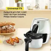 6" Holder Air Fryer Accessories Baking Tray Air Fryer 3R4 Rack Barbecue G6R7